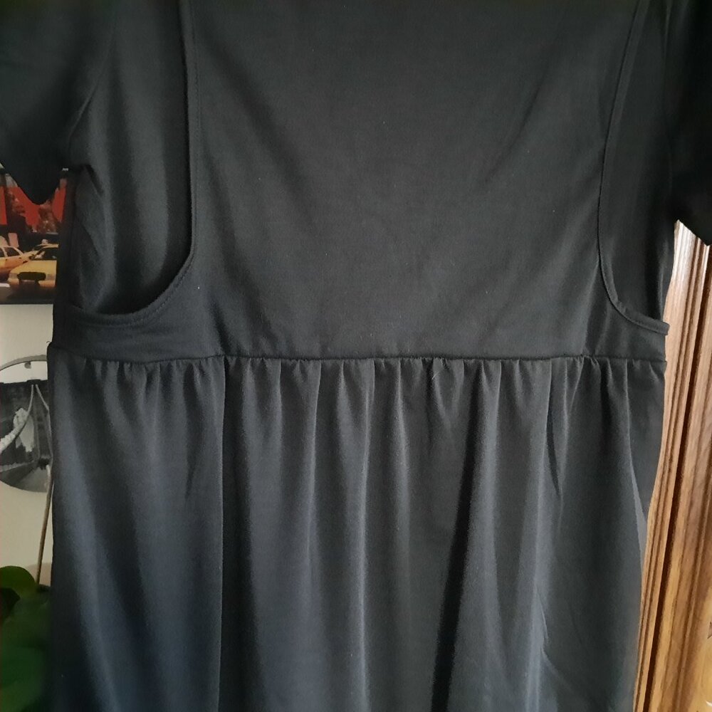 3 in 1 Delivery/Labor/Nursing/Maternity Nightgown Casual Dress NWT! - Black, M - Picture 5 of 16